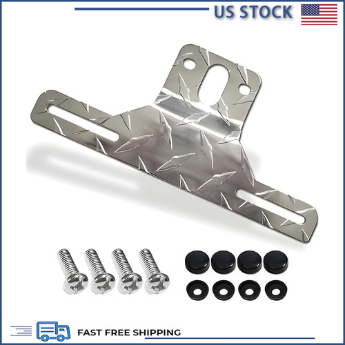 Trailer license plate bracket - plate,