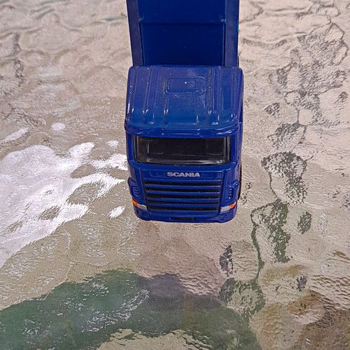 Scania tesco blue - scania, diecast