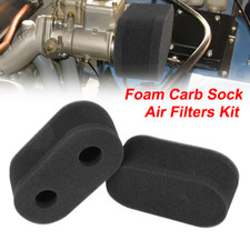 2 x Foam Carb Sock Air Filters