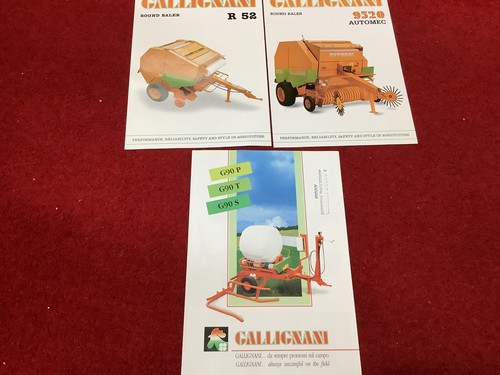 Gallignani round baler - , &