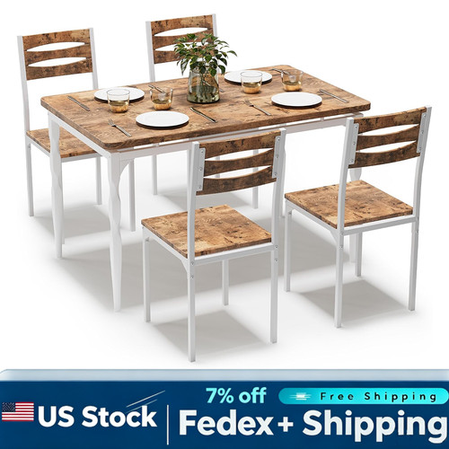 Piece farmhouse dining - 5-piece,