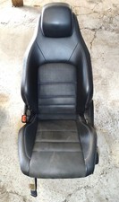 MERCEDES C CLASS COUPE AMG W204 2011-2015 NS PASSENGER SEAT SUEDE BLUE STITCHING