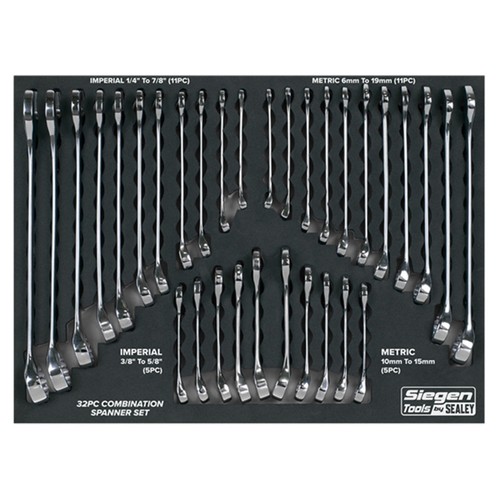 Sealey combination spanner - combination,
