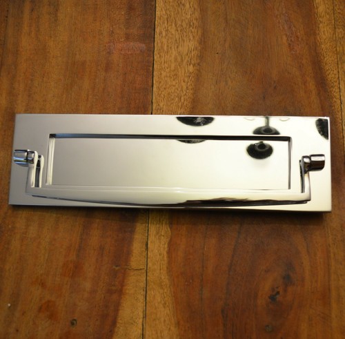Letter plate flap - , knocker