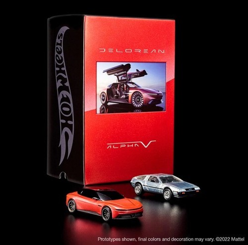 Hot wheels delorean dmc 12 - wheels, dmc-12