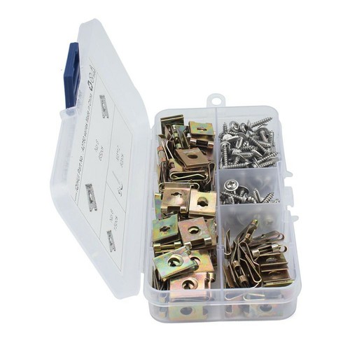 Car fastener spring type - u,