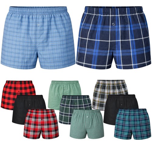 Mens woven boxer shorts pack - woven,