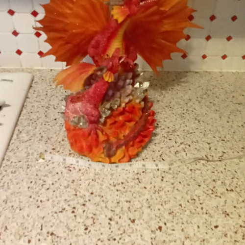 Orange pink mythical - &,
