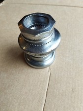 Vintage Threaded 1-1/8" Chrome