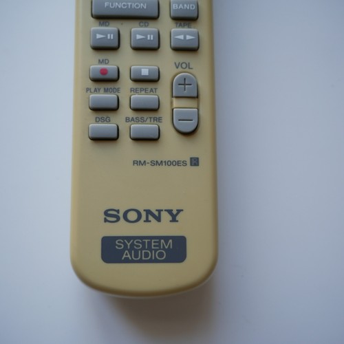 Sony minidisc stereo remote - sony,