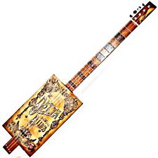 The Delta blues  Cigar Box Guitar 4 strings Special G.P.S. By Robert Matteacci 1