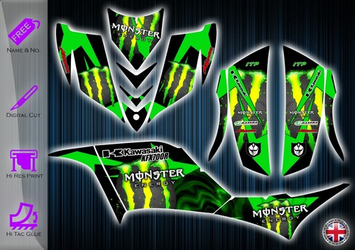 Kawasaki kfx700 stickers - stickers,