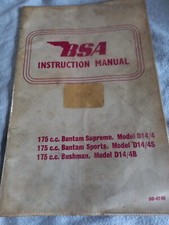 BSA D10 175 1967 Bantam