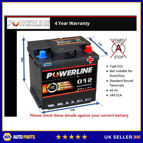 Battery fits mazda mx5 2 - fits,