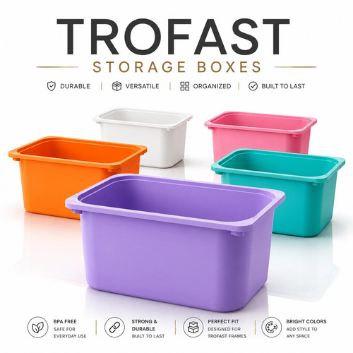 Ikea trofast storage box - ikea,