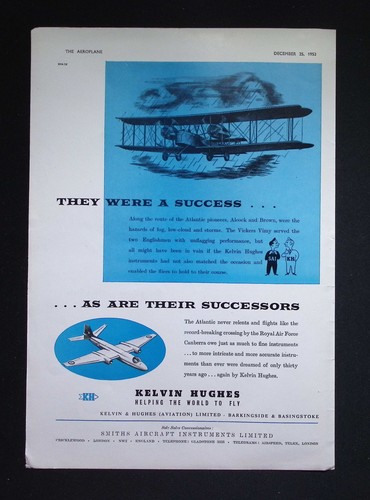Original 1953 advert kelvin - original,