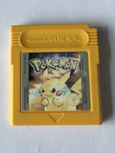 Pokémon yellow original - pokémon, –