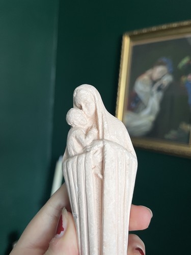 Vintage chalkware madonna - vintage, &