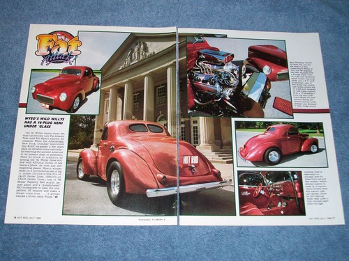 1941 willys coupe - willys, gasser