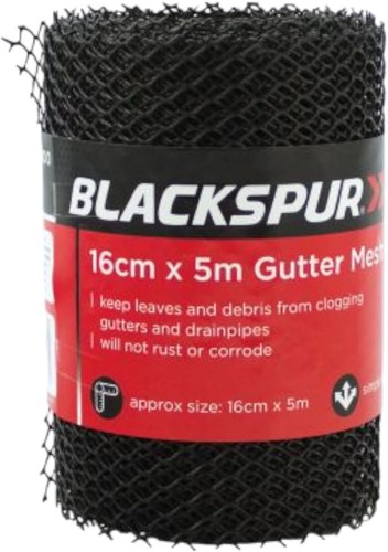 Black gutter mesh prevent - gutter,