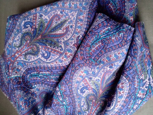 Scarf paisley liberty - paisley,