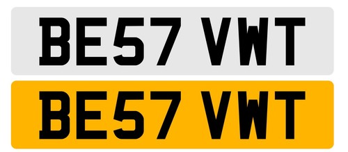 Best vwt private reg license - private,