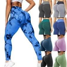 Women Fitness Sports Leggings Ladies Gym High Waist Yoga Pants With Stretch