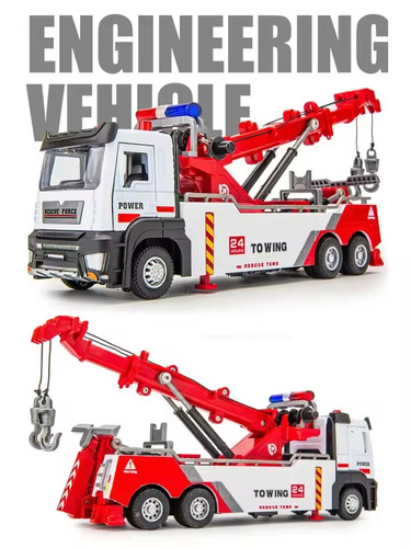 Tow truck metal alloy - tow,