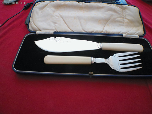 Antique silver plate - silver,