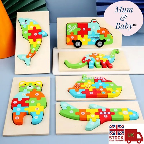 Kids toy wooden - wooden, puzzle