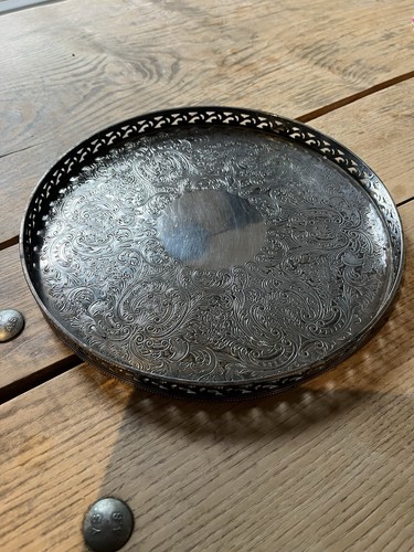 Antique silver plated on - plated,