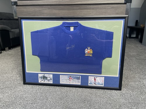George best signed - best,