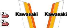 Kawasaki KL250 1981  Decals