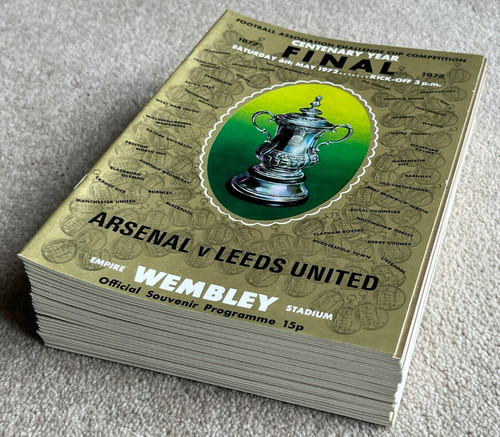 Unused 1972 cup final - unused,