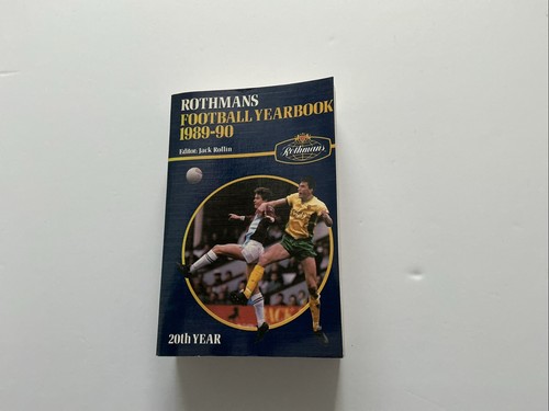 Rothmans football yearbook - rothmans,