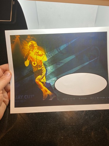 Jay cutler autographed signed - jay, autographed/signed
