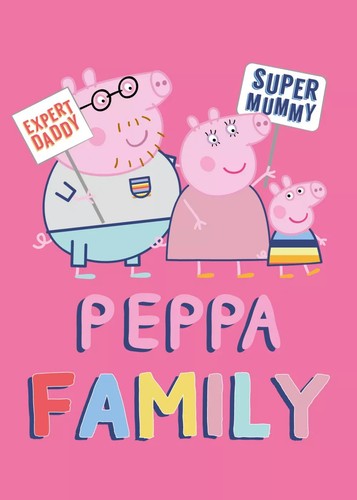 Kids girls peppa pig - pig, family