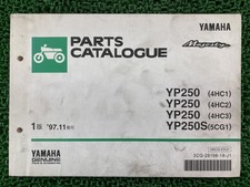 Majesty 250 Parts List 1st