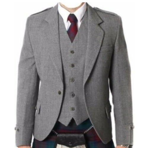 Scottish argyle kilt jacket - scottish,
