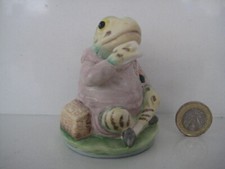VERY RARE VINTAGE 2001 BESWICK BEATRIX POTTER SATIN FINISH JEREMY FISHER PS1157 