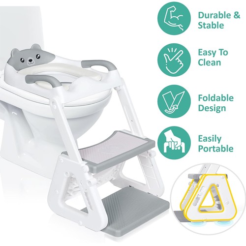 Children toilet seat ladder - seat,