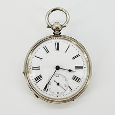 Antique Silver Cased Pocket