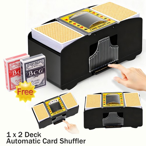 Deck automatic cards shuffler - automatic,