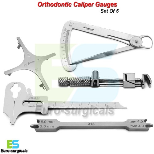 Orthodontic caliper measuring - caliper,