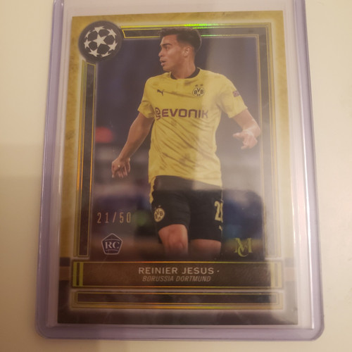2020 topps museum - 2020-21 topps, reinier