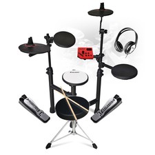 Carlsbro Club100 Electric Drum Set for Beginners – Full 5-Piece Starter Kit
