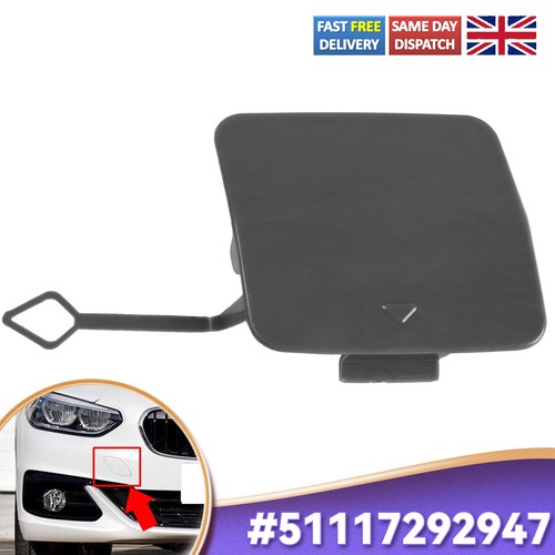 Front bumper tow eye cover - front,