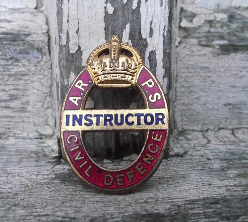 Ww2 civil defence instructor - ww2,