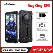 Ulefone RugKing 4G Rugged Phone 5.99-inch 16GB+256GB 9600mAh 50MP NFC Android 15