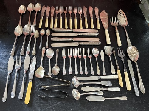 Antique vintage job lot - &,